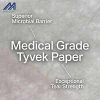 1073B 1059B 2FS Sachet en rouleau en papier Tyvek thermoscellable pour stérilisation au plasma, pour kits ou outils chirurgicaux anti-perforation