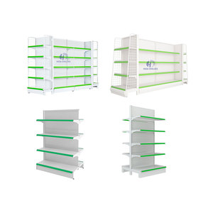 Étagère Gondola Anti-corrosion personnalisé, en acier étagères personnalisées utilisé pour <span class=keywords><strong>le</strong></span> <span class=keywords><strong>marché</strong></span>, présentoir pour les magasins de supermarché - Product Image 6