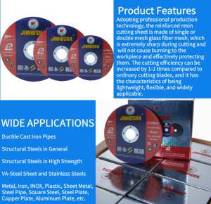 JINHUSHA 7 "1,6mm alta dureza T41 modelo Industrial Metal corte ruedas Discos abrasivos para moler y lijar - Product Image 5