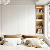 Ensemble de chambre à coucher personnalisé en tatami avec organisateur de dressing intégré, respectueux de l'environnement