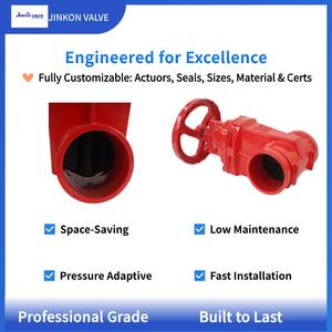 WRAS-goedgekeurde gegroefde niet-opstaande schacht-klep, eenvoudige installatie, compatibel met actuatoren, voor automatische waterregelsystemen - Product Image 3