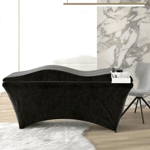 Cuscino per materasso con ciglia in schiuma per spa letto di bellezza curvo con topper salone di bellezza anatomica per materassino con materasso con onda in memory foam letto per ciglia