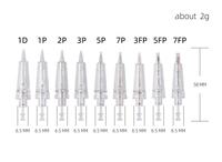1P 3P 5P 5F 7F Aiguille à sourcils jetable pour le maquillage permanent et le tatouage des sourcils