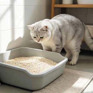 Litière pour chat en tofu naturel, jetable dans les toilettes, faible teneur en poussière, agglomération rapide, contrôle des odeurs, litière végétale pour chat - Product Image 5