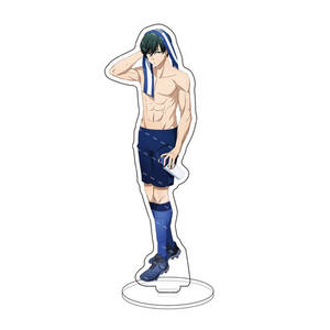 Anime BLUE LOCK <span class=keywords><strong>Action</strong></span> Figure Doll Chigiri Hyoma Isagi Yoichi Kunigami Rensuke Acrylique Stand Model Plate Cosplay Kids Toy Gift - Product Image 3