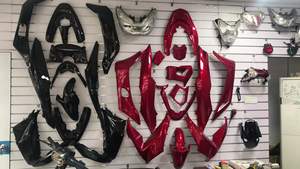 Applicabile a Moto Pcx125/150 2015-2017 Copertura Carena di Alta Qualità Rossa - Product Image 6