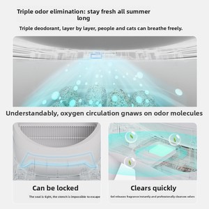 [Aanbevolen] CATLINK Fat Baby Open-Type Volledig Automatische Kattenbak 12L Capaciteit Extra Grote Slimme Toilet Zonder Materiaal - Product Image 2