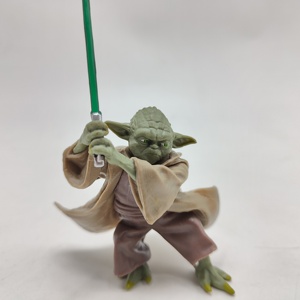 Manda Lorian maestro <span class=keywords><strong>Yoda</strong></span> con spada laser Action Figure collezione modello giocattoli - Product Image 2
