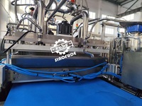 Usine de chocolat multifonctionnelle à haute efficacité pour la production de pralines colorées et de barres de chocolat multicouches