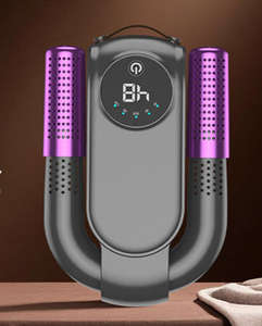 Nouveau sèche-chaussures intelligent portable multifonctionnel pliable pour l'hiver, sèche-chaussures intelligent, pantoufles, chauffe-bottes électrique UV - Product Image 3