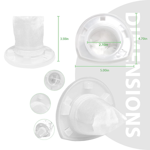 Filtre à vide de remplacement VF110 pour <span class=keywords><strong>aspirateur</strong></span> à main <span class=keywords><strong>Black</strong></span> & <span class=keywords><strong>Decker</strong></span> CHV1410L CHV1410 CHV1210 Pièces détachées - Product Image 2