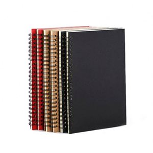 Design Wholesale Solid-color Notebook Student Coil <b>A5</b> Office Notebooks - Product Image 6