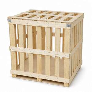 Jiangxi Changjiu Wooden <b>Crate</b> 1200x1100x20mm Fumigation-Free Export Packaging <b>Box</b> Customizable Load Capacity 2000kg - Product Image 2