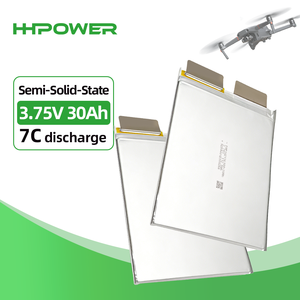 Batterie semi-solide 3,75 V 30 Ah 202,7 Wh/kg Décharge à haut débit 7C Batterie lithium polymère 30000 mAh pour drone UAV - Product Image 1