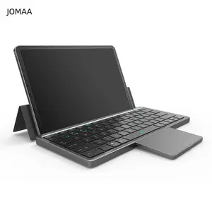带触摸板的多设备可折叠无线键盘可充电无线键盘带触摸板可折叠外壳