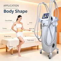 Produit Tendance 2026 : Appareil d'Endermologie et de Cavitation Sous Vide, Brosse Nettoyante Visage, Rouleau de Drainage Lymphatique Visage et Corps, Machine Amincissante