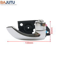 Poignée de porte intérieure de voiture arrière droite chromée 83620-26010 adaptée à Hyundai SANTA FE 2001-2006 HY1352116 poignée de porte de voiture