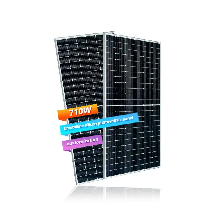 캐나다 모노 pv 가정 지붕 스마트 태양 광 발전 시스템 120 셀 계층 1 n 형 topcon 태양 전지 패널 580W 610W 바이페이셜