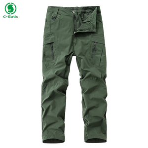 <span class=keywords><strong>Pantaloni</strong></span> <span class=keywords><strong>Cargo</strong></span> Ripstop da <span class=keywords><strong>Uomo</strong></span> <span class=keywords><strong>con</strong></span> <span class=keywords><strong>Elastico</strong></span> <span class=keywords><strong>in</strong></span> <span class=keywords><strong>Vita</strong></span>, Resistenti, per Escursionismo, Campeggio, Lavoro e Uso Quotidiano - Product Image 3