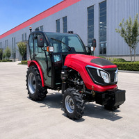 Traktor Mini Kompak Diesel 4WD 35HP 40HP 45HP Laris Manis untuk Kebun Buah, Kebun Anggur, dan Pekerjaan Kebun