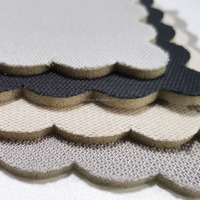 Tissu de toit de voiture en peluche épaisse légère et pratique pour garniture de plafond facile avec poids GSM pour l'utilisation du sac