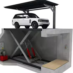 Elevadores de automóviles de <span class=keywords><strong>doble</strong></span> cubierta, garaje subterráneo, tijera, elevador de estacionamiento de automóviles, elevador de tijera para automóviles desde el sótano hasta el suelo - Product Image 2