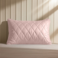 Taie d'oreiller matelassée imperméable et résistante à l'huile Beckon en polyester avec fermeture éclair pour hôtels, hôtellerie et chambres d'hôtes