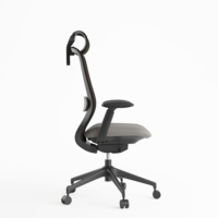 Coussin de siège ergonomique professionnel coloré pour chaise de bureau, coussins de chaise de direction, mobilier de bureau, chaise de patron en métal et aluminium