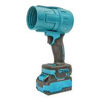 Souffleur industriel puissant 21V, moteur sans balais, ventilateur turbo sans fil, batterie lithium rechargeable, dépoussiéreur d'air pour la maison