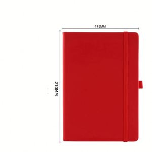 High Quality Lined Personalized Printed Note <b>Book</b> PU Leather Custom A5 A6 Hardcover Notebook With Logo - Product Image 3