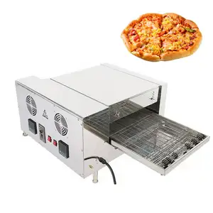 Harga oven pizza di pakistan berputar oven panggang pizza elektrik dengan harga murah