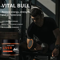 Complément Alimentaire Tout-en-un pour Hommes : Foie, Testicules, Prostate, Moelle Osseuse - Gommes Beauté Vital Bull pour Adultes - Produit OEM à Succès