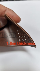衣服革ラベルパッチ高品質衣服をカスタマイズするための衣料品パッチ - Product Image 4