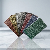 Peintures en poudre électrostatiques en polyester de couleur résine noire, argentée, dorée, cuivrée, revêtements en poudre à motifs, vente en gros