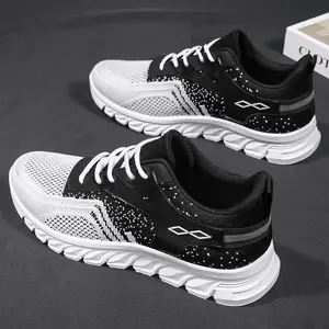 Stock Hot Selling 2024 New Fashion Outdoor Breathable Soft Sole Casual Sneaker Sports Men's Shoes Men Slow Walking Wind Shoes