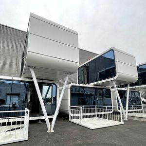 Moderna Apple Cabin: <span class=keywords><strong>Casa</strong></span> Mobile Completamente Arredata, Lussuosa Mini <span class=keywords><strong>Casa</strong></span> Modulare Prefabbricata per Giardino, Ufficio o ADU in California, USA - Product Image 1