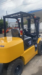 รถยกดีเซล KOMATSU FD50 FD25 มือสอง สภาพดี ขนาด 5 ตัน เสาเดี่ยว/สามเสา ความยาวงา 1000 มม. ขายดี - Product Image 6
