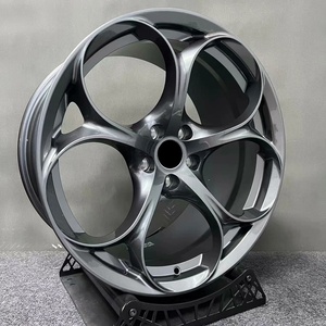 Cerchio in Lega Forgiato LZT-224 Grigio Canna di Fucile di Lusso 18 19 20 Pollici 5x110 5x120 5x114.3 per <span class=keywords><strong>Alfa</strong></span> Romeo <span class=keywords><strong>Stelvio</strong></span> M3 M5 Ferrari - Product Image 2