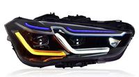 Phares de voiture X1 avec lentille de projecteur 2016-2021 F48 F49, phares laser LED 12V 4000 Lumens 3000K, remis à neuf, garantie 1 an