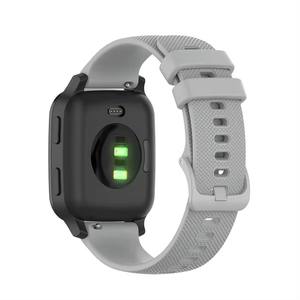 <span class=keywords><strong>Bracelet</strong></span> de montre sport en silicone 18 20 22MM pour <span class=keywords><strong>Garmin</strong></span> <span class=keywords><strong>Venu</strong></span> 2 <span class=keywords><strong>SQ</strong></span> Vivoactive 4 4S 3S Forerunner245/245M <span class=keywords><strong>Bracelet</strong></span> de poignet - Product Image 3