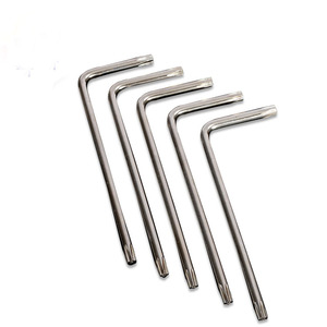 ประแจทอร์กซ์แบบแขนสั้นรูปตัว L รุ่น T4 T5 T6 T7 T8 T10 T15 T20 T25 T30 T45 T50 รหัสสินค้า HKY2023102801 ประแจทอร์กซ์ T10 ประแจทอร์กซ์ - Product Image 1