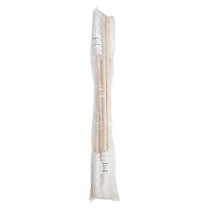 Boardwalk BWK112R 12 Oz. Tête de lit en rayonne blanche 48 pouces Serpillières à manche en bois de chêne, lot de 6 - Product Image 5