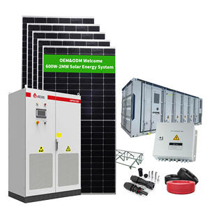 Système solaire complet <span class=keywords><strong>de</strong></span> 5 MW 5 MVA hors réseau, sur réseau, hybride, stockage d'énergie, banques d'énergie solaires, installation <span class=keywords><strong>de</strong></span> centrale solaire - Product Image 1