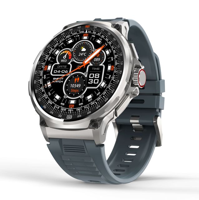 V69 1.85inch Screen IP68 Waterproof BT Calling Men Activity Fitness Tracker Smartwatch for Android IOS