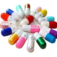 Jolies pilules, capsules en plastique miniatures, figurines à mettre dans une bouteille à souhaits, cadeau, artisanat décoratif, accessoires pour la fabrication de bijoux