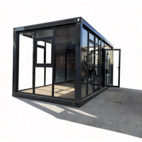 Villa Prefabricada de Lujo Desmontable con Ventanas Panorámicas y Terraza Privada para Resorts y Alquiler de Villas de Alta Gama