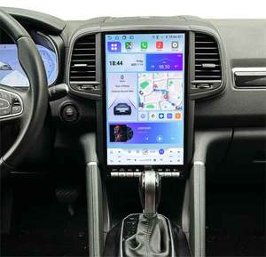 Gerllish 14,5 pouces pour <span class=keywords><strong>Renault</strong></span> Koleos/Megane 4 2016-2019 Lecteur multimédia de voiture Android style Tesla Octa Core Radio stéréo - Product Image 2