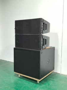 与10英寸舞台音频线阵列扬声器Hdl 20a B用于表演和活动的有源高清声音相同 - Product Image 1