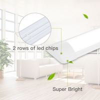 Pour chambre cuisine salon blanc LED haute luminosité lampe de Purification LED lumière linéaire Led Tubes lumières/Led Tubes