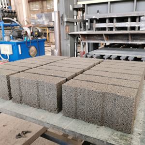 เครื่องอัดบล็อก QT6-15F ยี่ห้อ Hongfa พร้อมตัวแทนจำหน่ายในอินเดีย Westbangal รับผลิตอิฐขอบแข็งจากเถ้าลอยตามสั่ง - Product Image 2